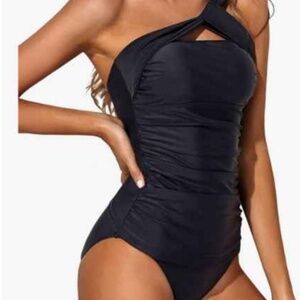 Swimsuit One-piece Black